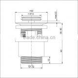 Watermark American Standard Pop Up Click Clack With Overflow Basin Sink Waste Accessories (K712) thumbnail-2
