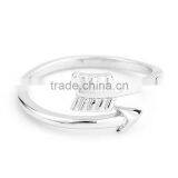 Exquisite Simple Womens 18k Rose Gold Plating Geomestry Arrow Ring Designs thumbnail-2