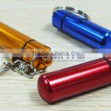 5ml to 20ml Clip Keychain Metal Box Mini Container Vacuum Pill Box Holder thumbnail-2