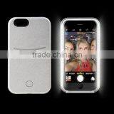 2016 Rubber Flashlight Phone Case Led Demo Case Selfie Stick Phone Case Led Phone Case Light up Case for Iphone 5c thumbnail-3