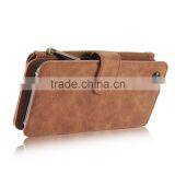 Caseme PU Leather Case With Zipper Wallet Bag for Samsung NOTE5 Multiple Card Slot Stand Flip Case for NOTE5 thumbnail-2