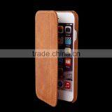 Cow Leather Case for Iphone 6S With Card Slot Cover Case for Iphone 6 With Flip Cover