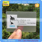 Custom Printed PVC Transparnet Name Card thumbnail-4
