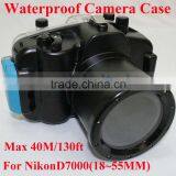Diving Camera Case Underwater Waterproof Camera Housing Casing for Digital Camera Work With Diving Flashlight