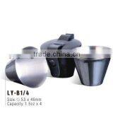 S/S 18/8 Hip Flask in Leather Pouch thumbnail-1