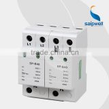 SAIP/SAIPWELL China New 2 Poles 385/440V 40KA Electrical Power Surge Protector/Surge Arrester