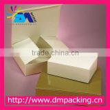 300g white card Gloss colored tuck candy paper box