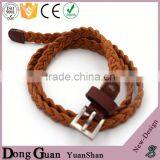 2016 Hot Sale Tassel Belt Webbed Elastic Girl With Leather Taps Pyramid Jeans thumbnail-2