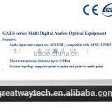 GAES Series Multi Digital Audios Optical Fiber Optic Transmission Equipment