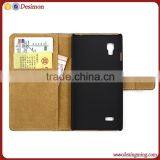 Desimon Flip Leather Mobile Phone Case for LG L9 thumbnail-4