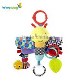 Cute kids toys colorful hanging plush toys baby toys 0 12 months