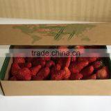 Environmentally Nice Accept Custom Order Kraft Paper Food Box for Strawberry Gift Packaging