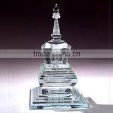 The Pagoda Type Crystal Casket
