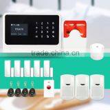 Wireless Security Wifi Gsm Gprs Alarm System CE/FCC Certification Supported Swedish/Spanish/Russian Language APP Control thumbnail-2