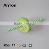 Kiwi Fruit Shaped Custom Straw Metal Tinplate Caps thumbnail-5