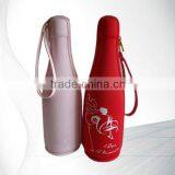 High Quality Portable Travel Eva Champagne Leather Wine Cases thumbnail-4