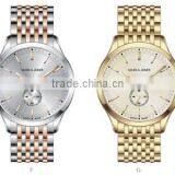 Silver Stainless Steel Geneva 6004D Movement Price of Quartz Watches thumbnail-5