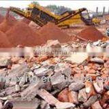 The recycling of construction waste equipment