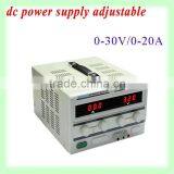 0-30V/0-20A Single Output dc Power Supply,Voltage/current Adjust Knob With Rough and Meticulous Adjustable