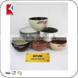 Best Selling Tabelware Items Matte Finish Cereal Stoneware Bowl Rice Ceramic Soup Bowl thumbnail-1