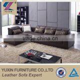 Living Room Leather Sofa Set Designs/modern L-shape Chesterfield Leather Sofa Set