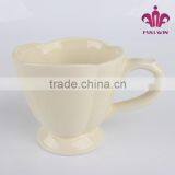 Elegant Drinkware Flower Shaped Tea Cup for Tea
