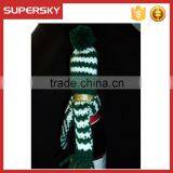 C1569-1 Celebration Party Wine Bottle Cozy Hat and Scarf Set Decoration thumbnail-3