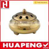 Resonable Price Supply Bronze Color Brass Incense Burner thumbnail-5