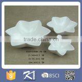 Kinsheng Hotsale White Ceramic Six Petals Bowls 2016 thumbnail-1