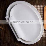 Wholesale New Bone China Ceramic Dinner Irregular Plate