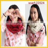 Winter Cable Knitted Scarf thumbnail-1