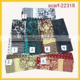 Famous Scarfs With Flower Print,polk Dot Print and Stripe Print Scarf
