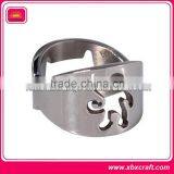Fashionable Metal Bottle Opener Ring thumbnail-1