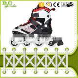 Kids Adjustable Aggressive Red Inline Skates With ce thumbnail-2