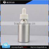 60ml red grey color aluminum dropper bottle for essential oil