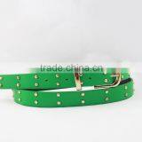 2015 New Style Hot-sale Fashion PU Belts With Two Line Rivets thumbnail-1