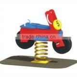 Kaiqi Group Outdoor Garden Plastic PE Board Motor Spring Rider for Kids Play thumbnail-1