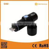 C92 Build in Battery Promotional Cheap Mini Usb Rechargeable Flashlight