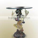 Home Furniture,Indoor Polyresin Deer Head Table thumbnail-1