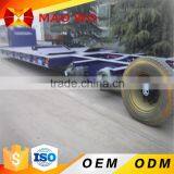 Twin Axle Heavy Duty Cargo and Machine Transport Lowbed Semi Trailer Quality Choice thumbnail-2