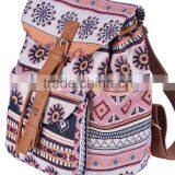 New Style Soft Canvas Backpack Bag Women thumbnail-1