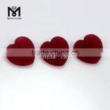 Faceted Heart Cut 18 x 18 mm Red Quartz Loose Jade Stone thumbnail-1