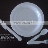 palstic tableware plastic spoon plastic fork plastic knife