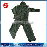 Olive Green 210D Military Raincoat