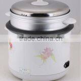 National Price White Electric Rice Cooker With Aluminum Steamer thumbnail-3