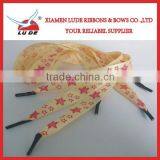 Gift Packing Use Printed Ribbon Handle