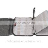 Fashion Design BUBM Nylon Grey Small Travel Digital Cable Handbag For WHOLESELE thumbnail-2