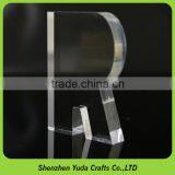 Laser Engraved Acrylic Clear Letter Blocks Wholesale Price Solid High Transparent Cutting Acrylic Blocks thumbnail-1