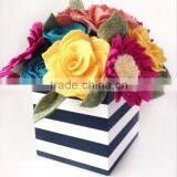 Elegant Flower Packaging Box / Square Flower Box