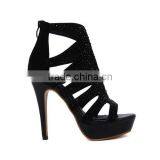 Black Shoes Women High Heels Newest Designs 2016 PL1694 thumbnail-3